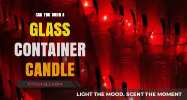 Can Glass Container Candles Be Burned Safely? Essential Tips
