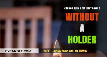 Burning Tea Lights Safely: Holder-Free Options and Risks Explained