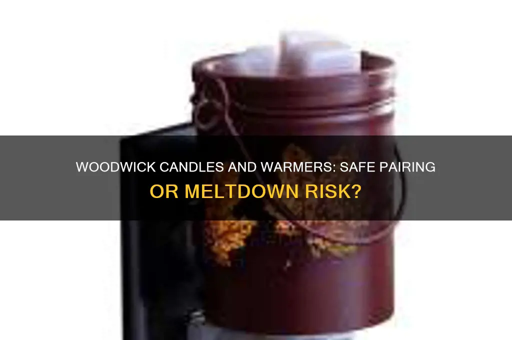 can you burn a woodwick candle on candle warmer
