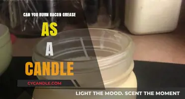 Burning Bacon Grease: A Creative Candle Alternative or Fire Hazard?