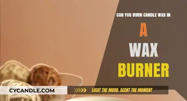 Can You Burn Candle Wax in a Wax Burner? Find Out!