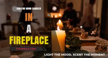 Can You Burn Candles in a Fireplace? Safety Tips and Alternatives