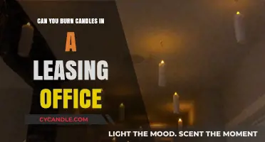 Burning Candles in a Leasing Office: Rules, Risks, and Alternatives