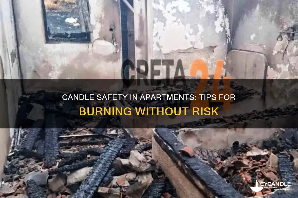 can you burn candles in an apartment