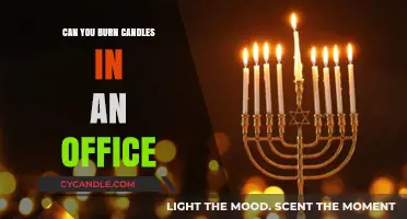 Burning Candles in the Office: Safety, Policies, and Best Practices