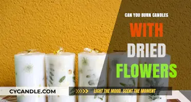 Can You Burn Candles with Dried Flowers? Safety Tips Revealed