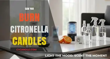 Can You Burn Citronella Candles? Safety Tips and Benefits