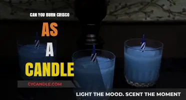 Can You Burn Crisco as a Candle? A Safe Alternative?