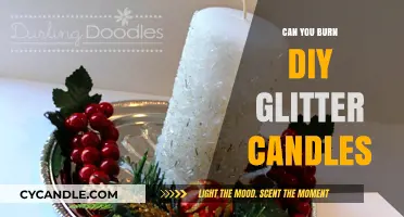 DIY Glitter Candles: Safe Burning Tips and Creative Ideas