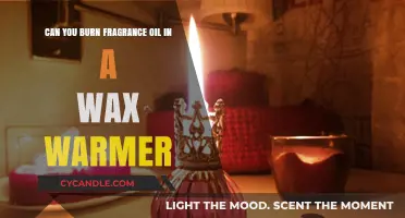 Can You Burn Fragrance Oil in a Wax Warmer? Find Out!