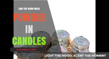 Can You Burn Mica Powder in Candles? Safety and Tips