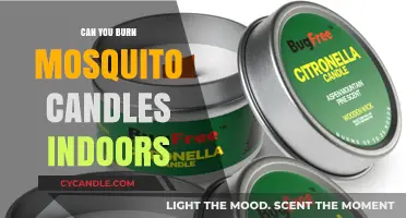 Can You Burn Mosquito Candles Indoors? Safety Tips and Alternatives