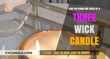 Can You Burn One Wick of a Three-Wick Candle? Here's How
