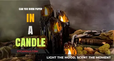 Can You Burn Paper in a Candle? Safety Tips and Alternatives