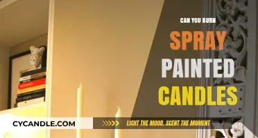 Can You Burn Spray Painted Candles? Safety Tips and Risks
