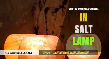 Can You Burn Wax Candles in a Salt Lamp? Safety Tips