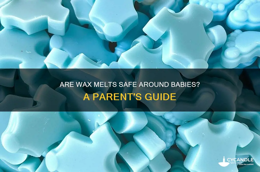 can you burn wax melts around babies