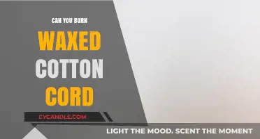 Burning Waxed Cotton Cord: Safety Tips and Best Practices