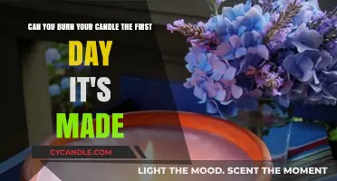 Burning New Candles: Should You Light Them Immediately After Making?