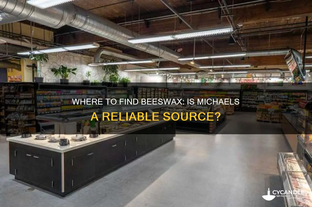 can you buy beeswax at michaels