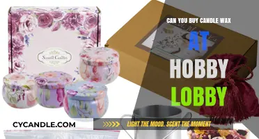 Where to Buy Candle Wax: Hobby Lobby Options Explored