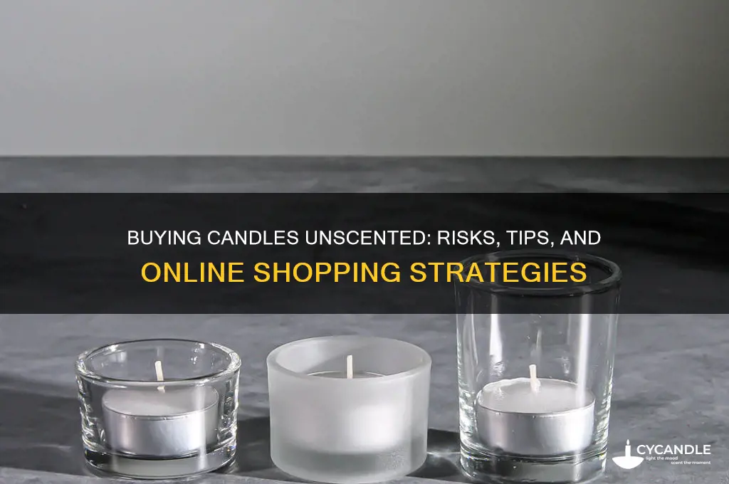 can you buy candles without smelling them first