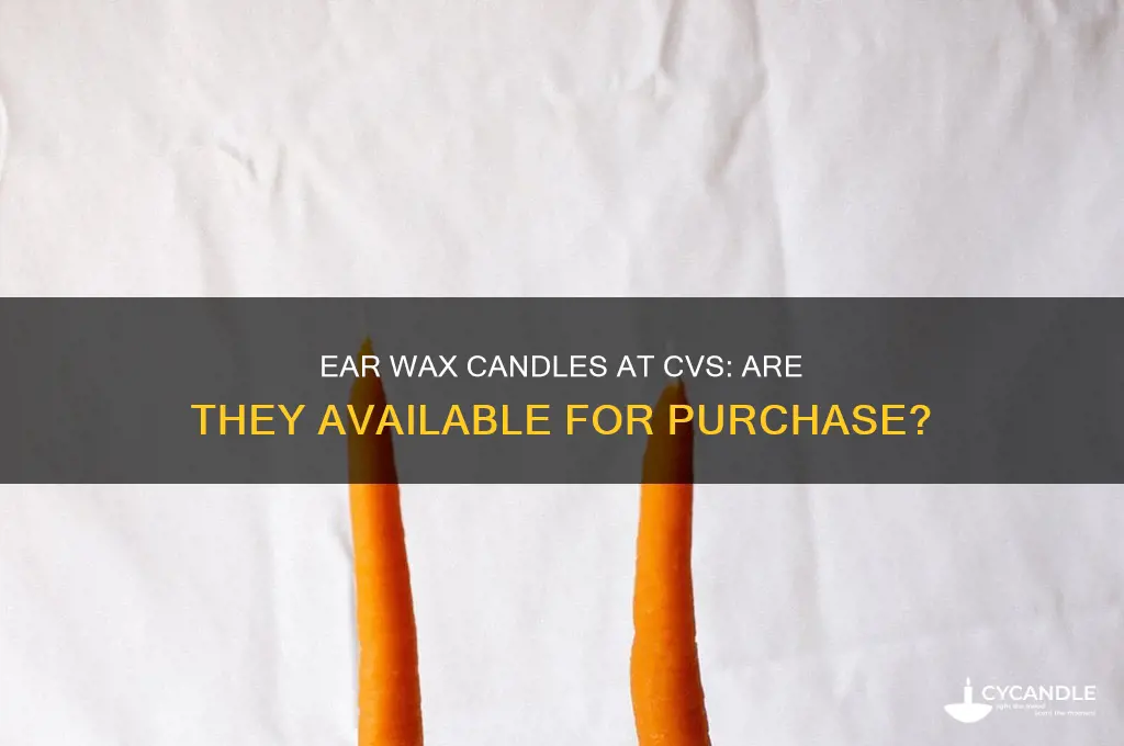 can you buy ear wax candles at cvs