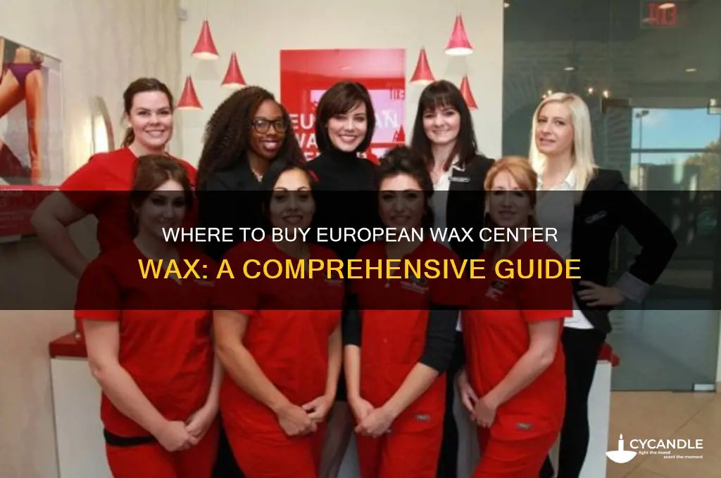 can you buy european wax center wax