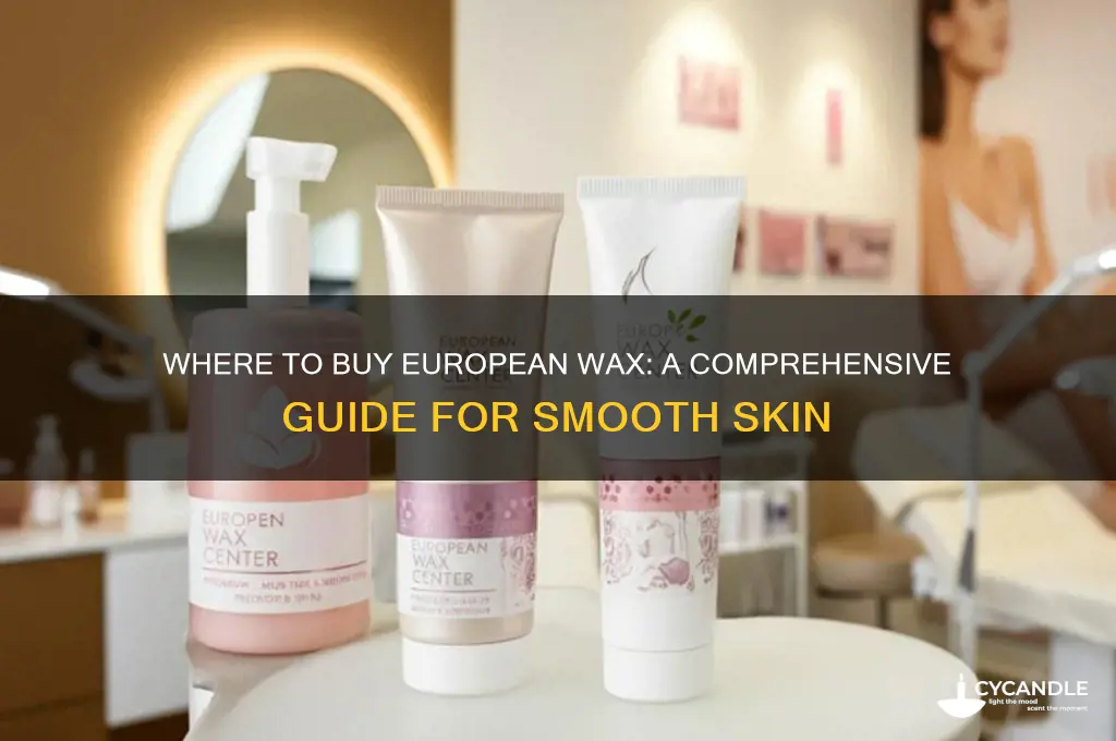can you buy european wax