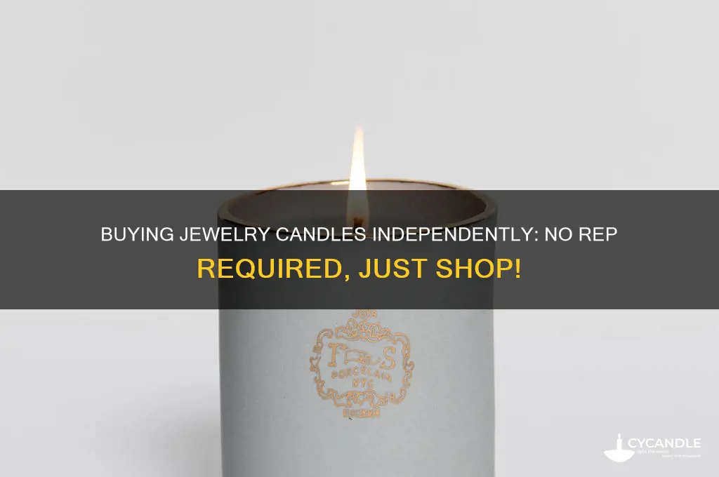can you buy jewelry in candles without a rep