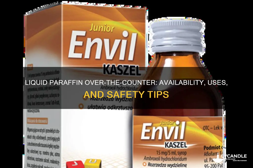can you buy liquid paraffin over the counter