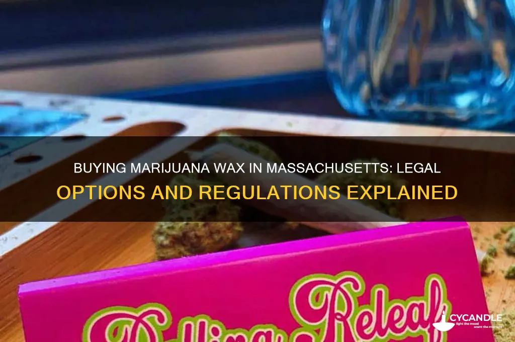 can you buy marijuana wax in massachusetts