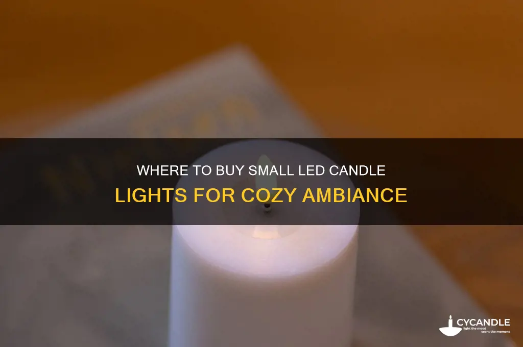 can you buy small led candle lights