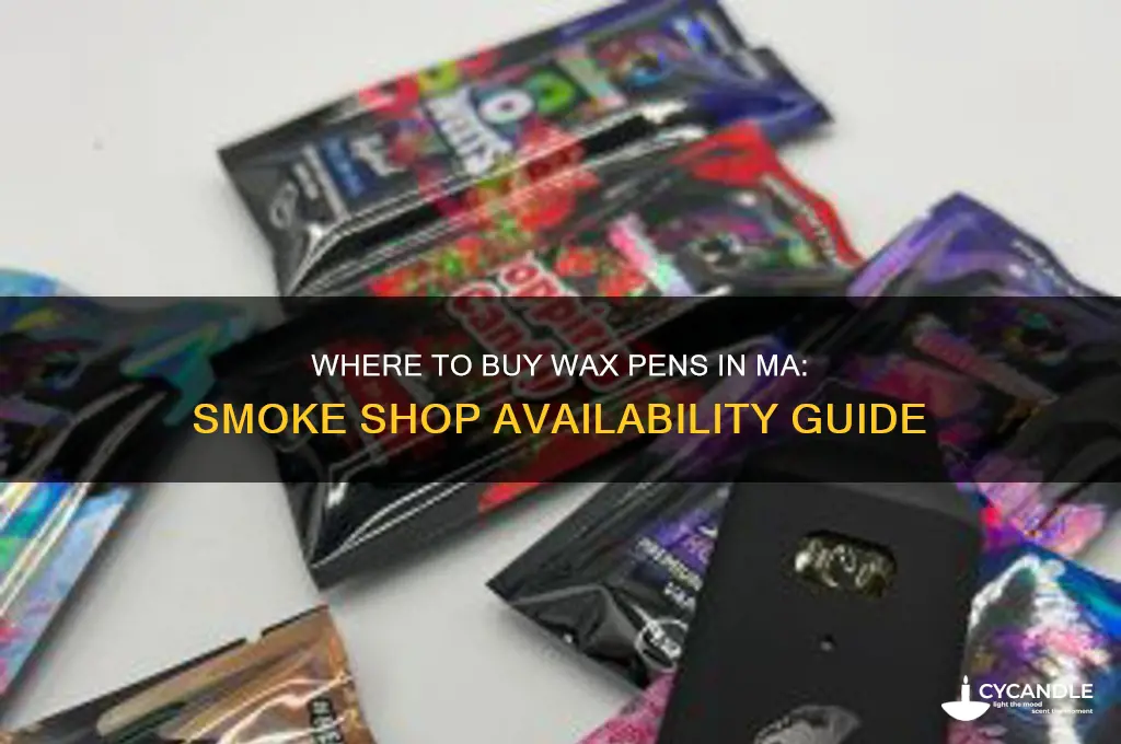 can you buy wax pens at smoke shops in ma