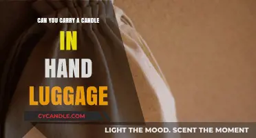 Can You Carry a Candle in Hand Luggage? TSA Rules Explained
