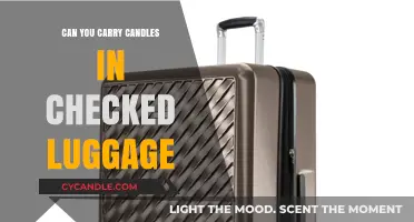 Traveling with Candles: Can You Pack Them in Checked Luggage?