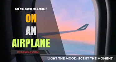 Can You Bring Candles on a Plane? Travel Tips Revealed