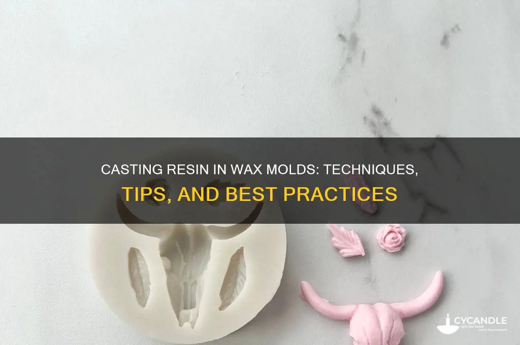 can you cast resin in a wax mold
