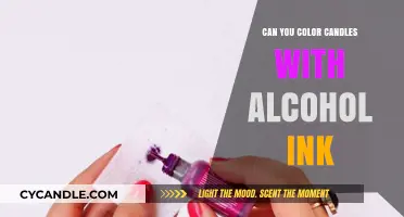 Coloring Candles with Alcohol Ink: Creative DIY Crafting Guide