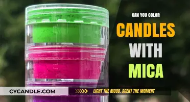 Coloring Candles with Mica: A Creative DIY Guide for Beginners