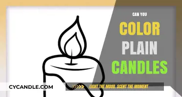 Creative Candle Crafting: How to Color Plain Candles Easily