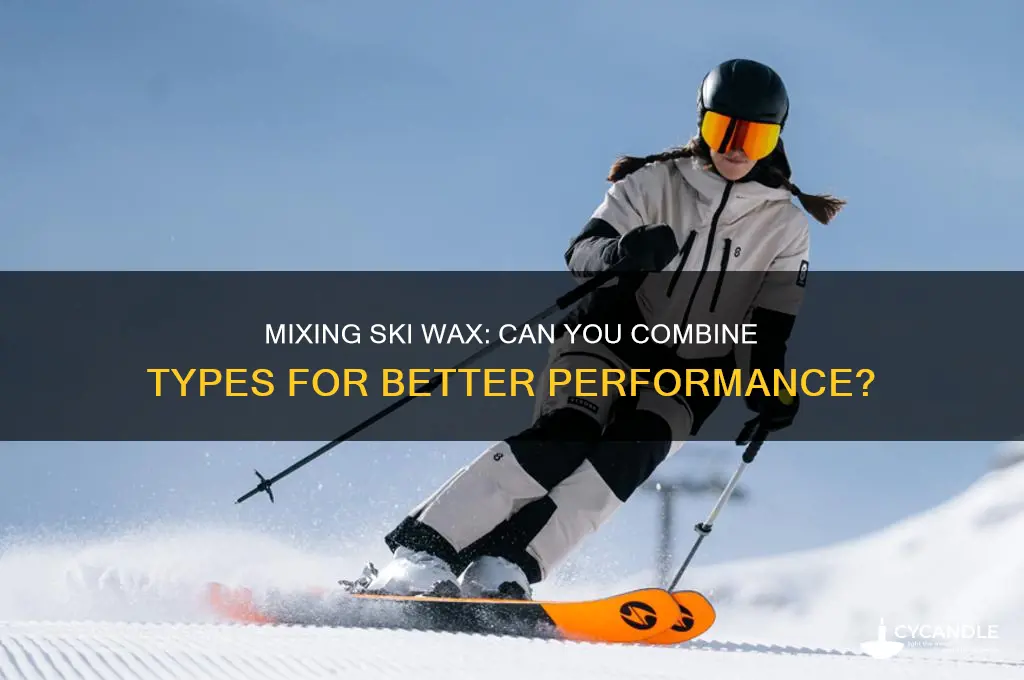 can you combine ski wax