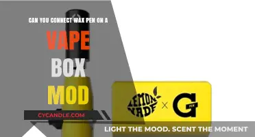 Can You Connect a Wax Pen to a Vape Box Mod?