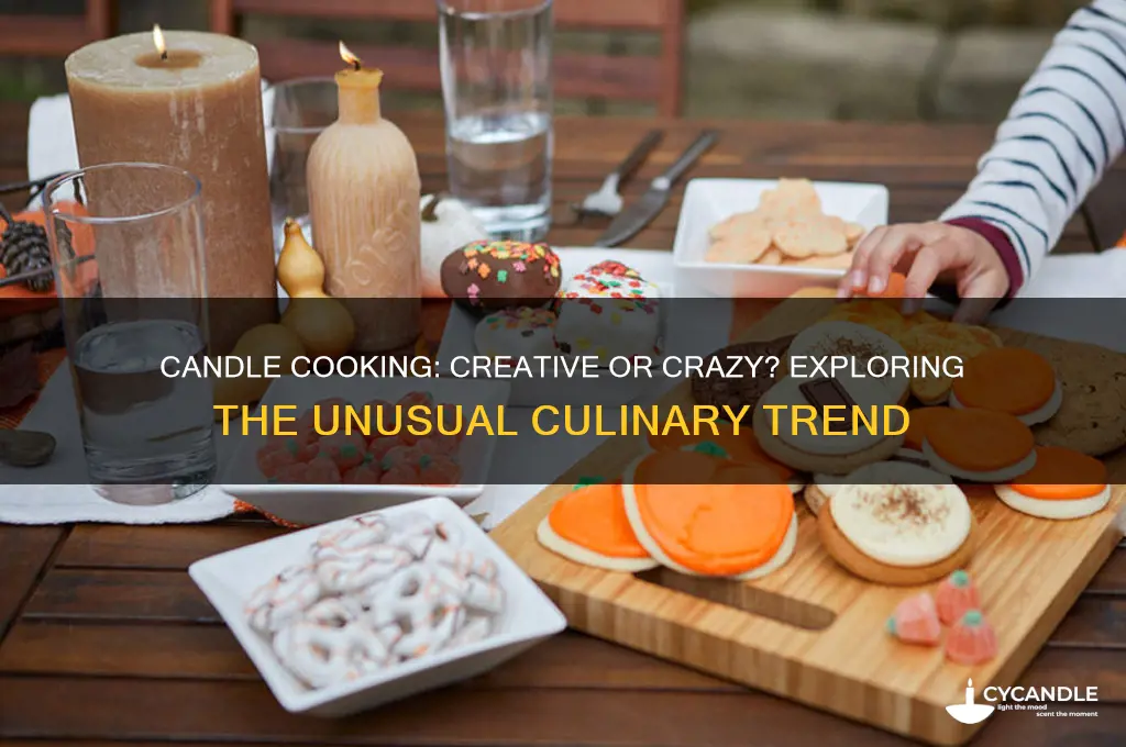 can you cook with a candle
