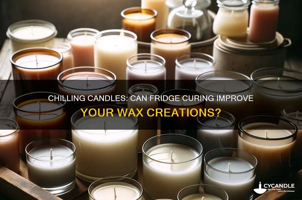 can you cure candles in the fridge
