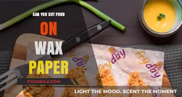 Can You Cut Food on Wax Paper? A Practical Kitchen Guide