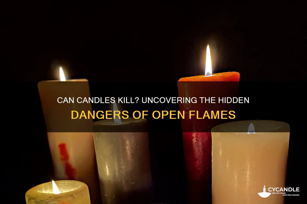 can you die from candles