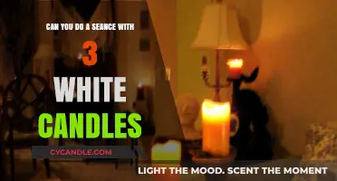 Can You Perform a Séance Using Only Three White Candles?