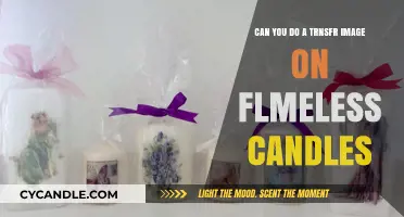 Transfer Image on Flameless Candles: A Creative DIY Guide