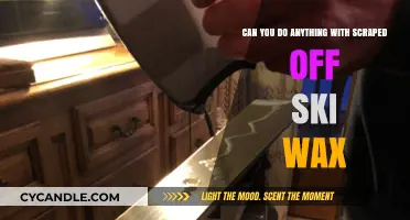 Creative Uses for Scraped Off Ski Wax: Repurpose and Recycle